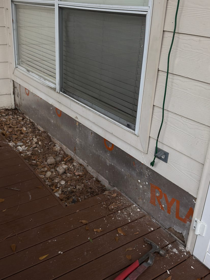 Exterior siding and wood rot repair